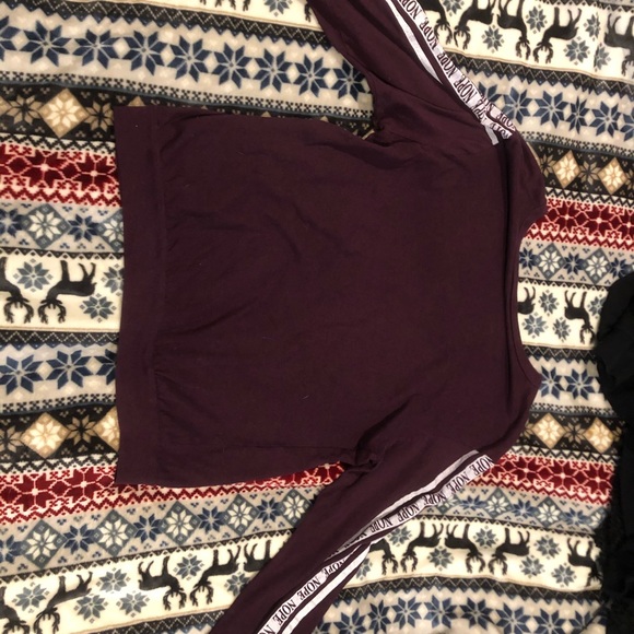 On Fire Long Sleeve “NOPE” Shirt - Picture 2 of 3